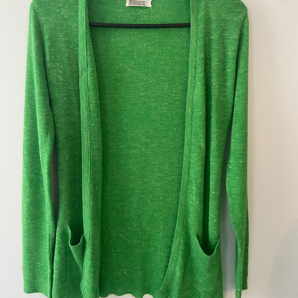 Vintage Austin Hill Green Cardigan